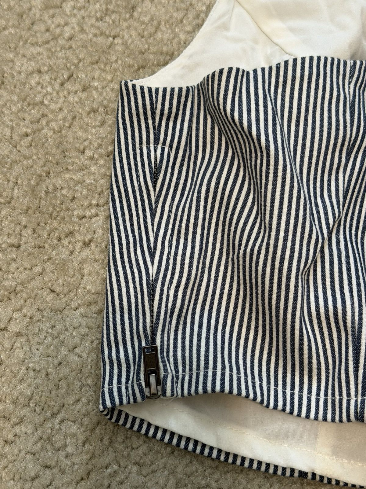 Other Lucca Couture Women's Tank Top Blue And White Size Large Size L / US 10 / IT 46 - 5 Thumbnail