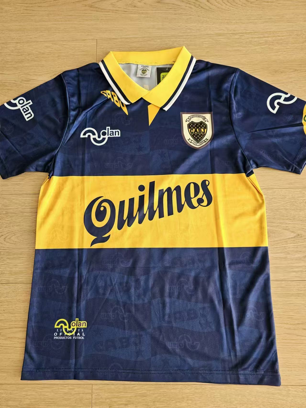 Boca Jrs Argentina 1996 original Olan jersey Diego Maradona 2d period a jewel