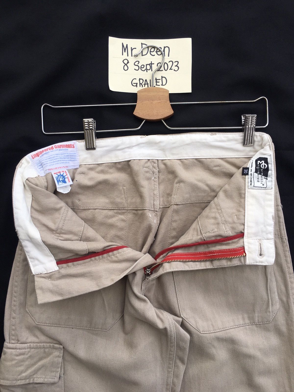 Engineered Garments Rare Vtg Engineered Garments Pocket Cargo Pant Size US 27 - 8 Thumbnail