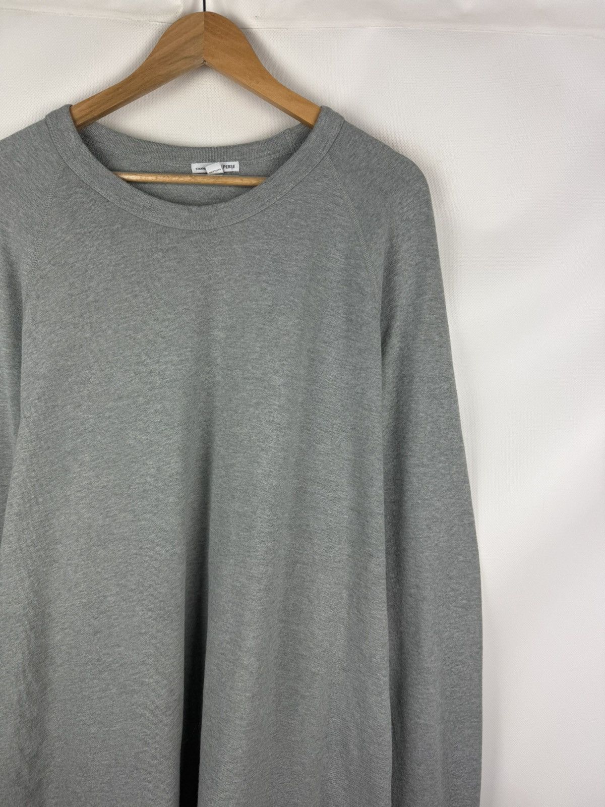 James Perse Standard James Perse Cotton Crew Neck Sweatshirt Pullover Size US XXL / EU 58 / 5 - 5 Thumbnail