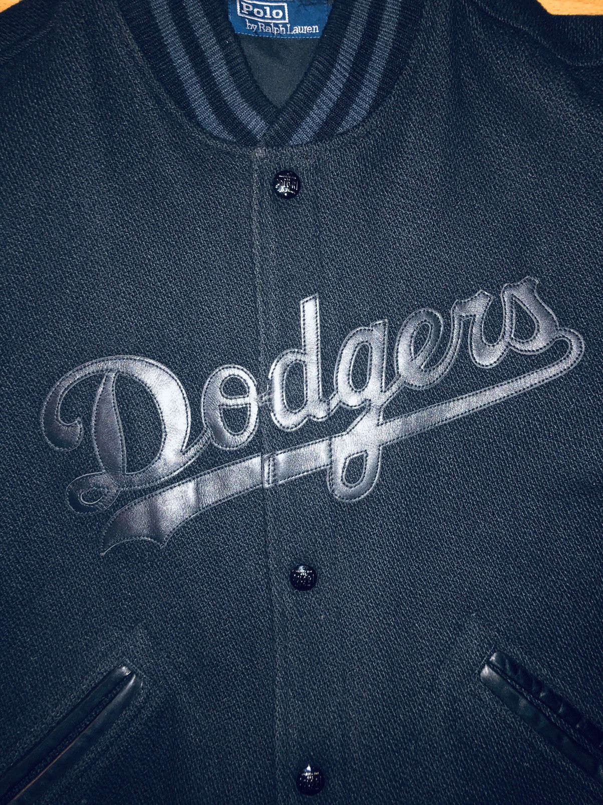 Polo Ralph Lauren Ralph Lauren Polo Dodgers Jacket Size L Collegejacket black Size US L / EU 52-54 / 3 - 6 Thumbnail