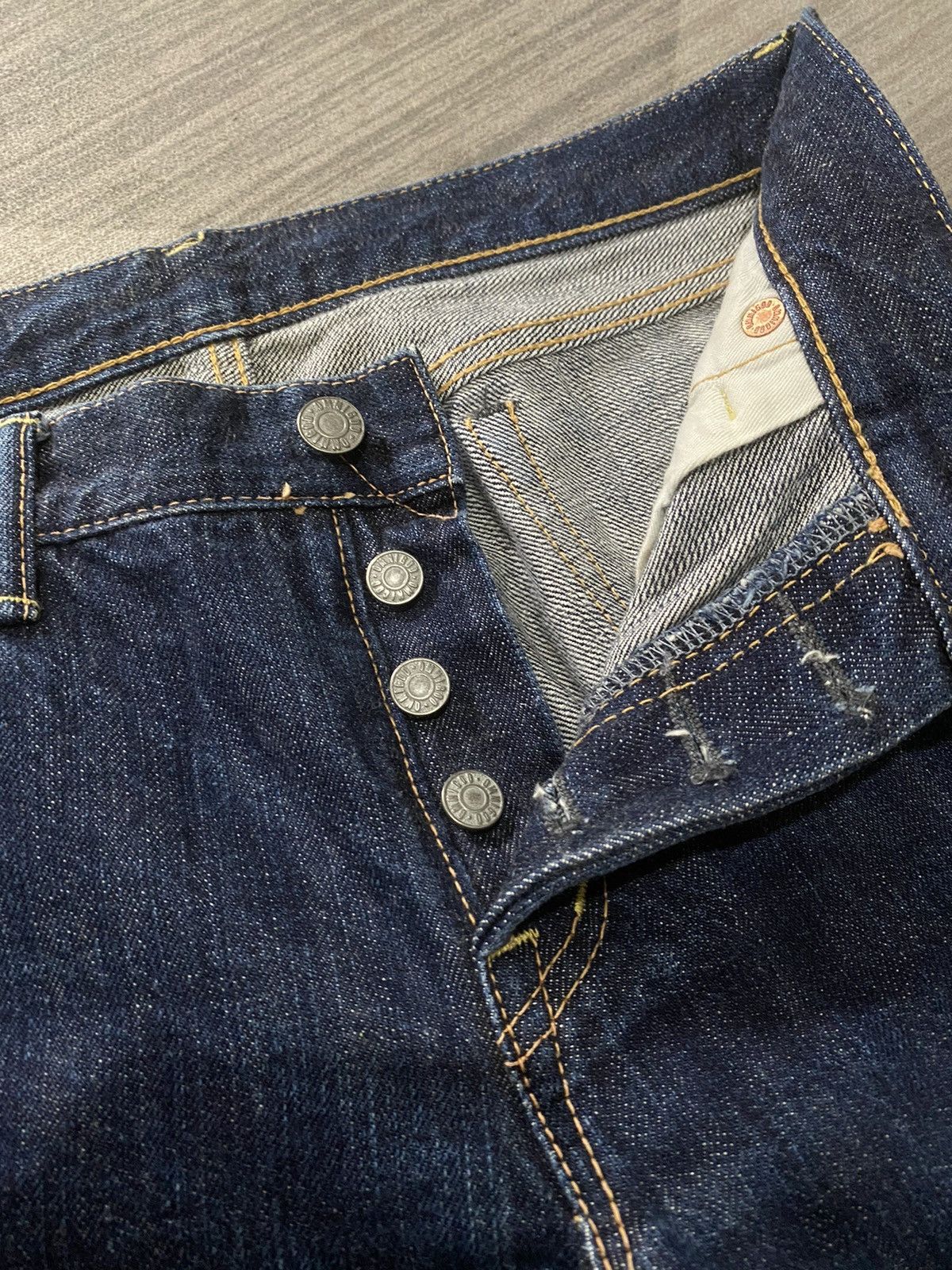 OMNIGOD OMNIGOD SELVEDGE BLUE DENIM JEANS Size US 30 / EU 46 - 7 Thumbnail