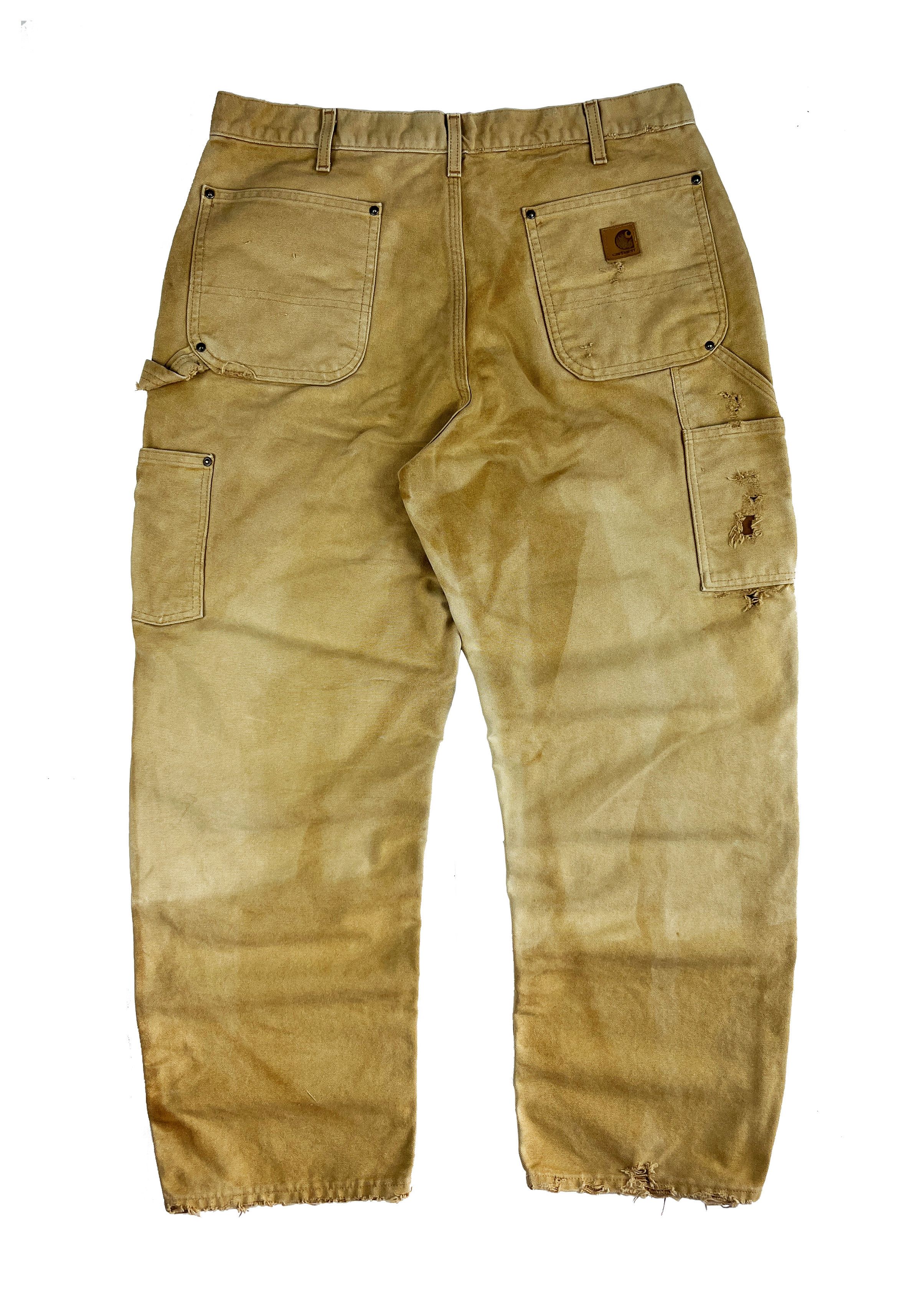 Carhartt Carhartt Double Knee / Duck Canvas / B136BRN / 36x30 Size US 36 / EU 52 - 2 Thumbnail