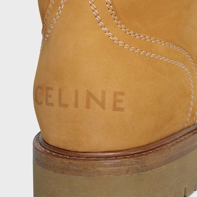 Celine o1bcso1str1225 356774362C Kurt Lace-up Mid Boots Size US 10 / IT 40 - 5 Thumbnail