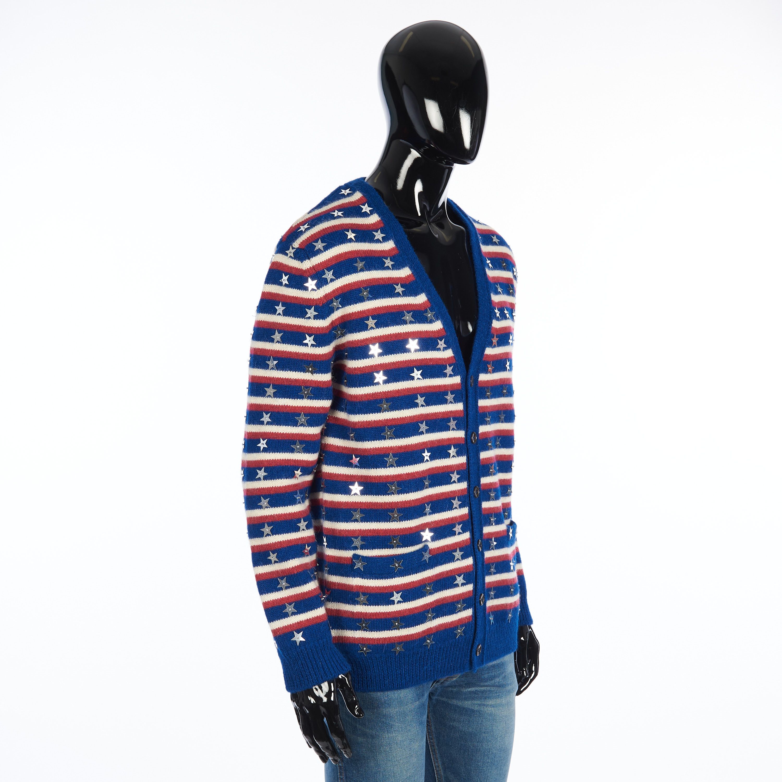Celine SS21 Dancing Kid Cardigan Stars Embroidery Size US L / EU 52-54 / 3 - 4 Thumbnail