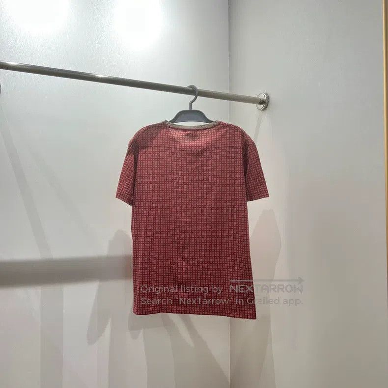Hermes Hermes Red Plaid All-over Printed Short Sleeve, Cotton Mat Size L / US 10 / IT 46 - 5 Thumbnail