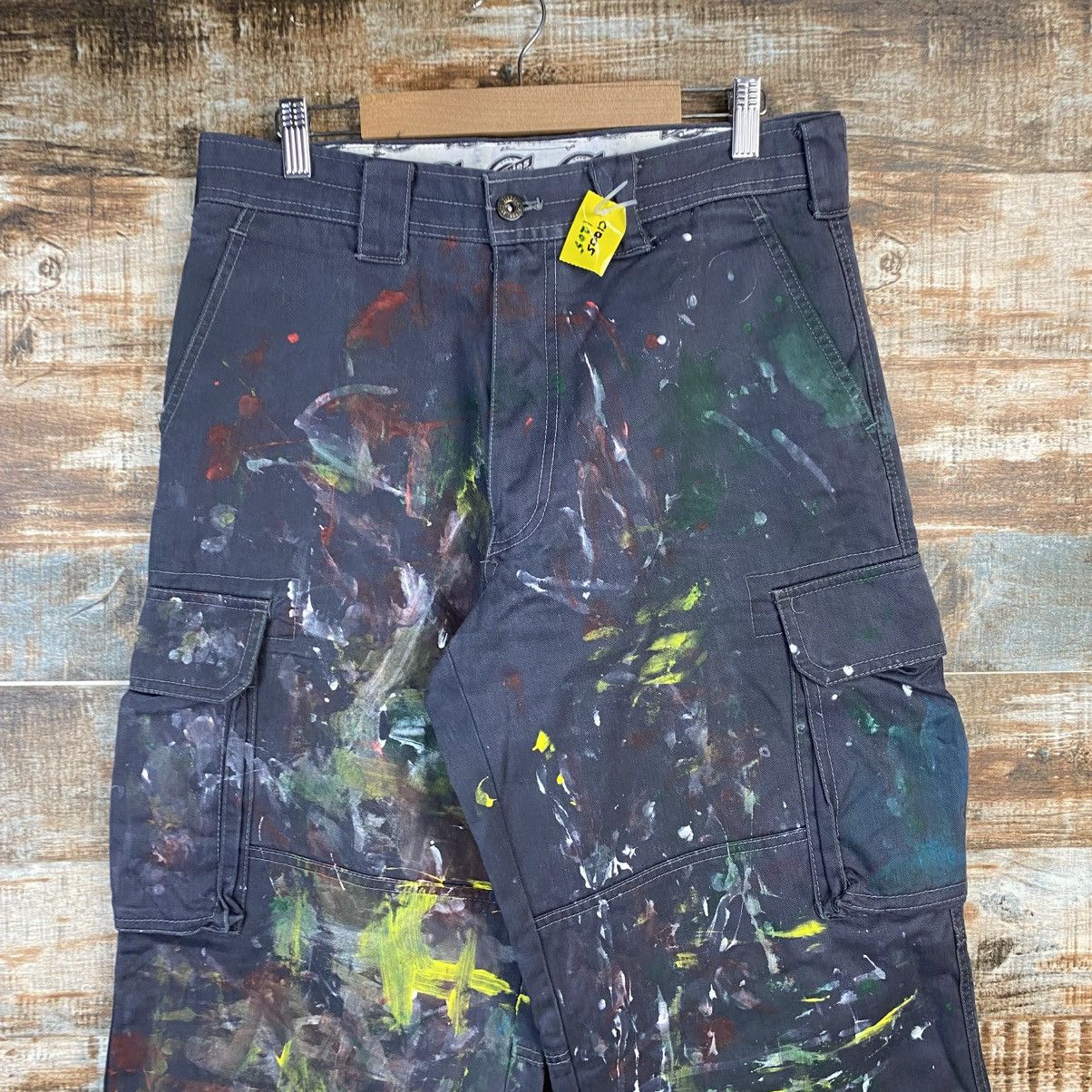 Dickies DL Dickies Gray Custom Cargo Multipocket Pants #C1205 Size US 31 - 4 Thumbnail