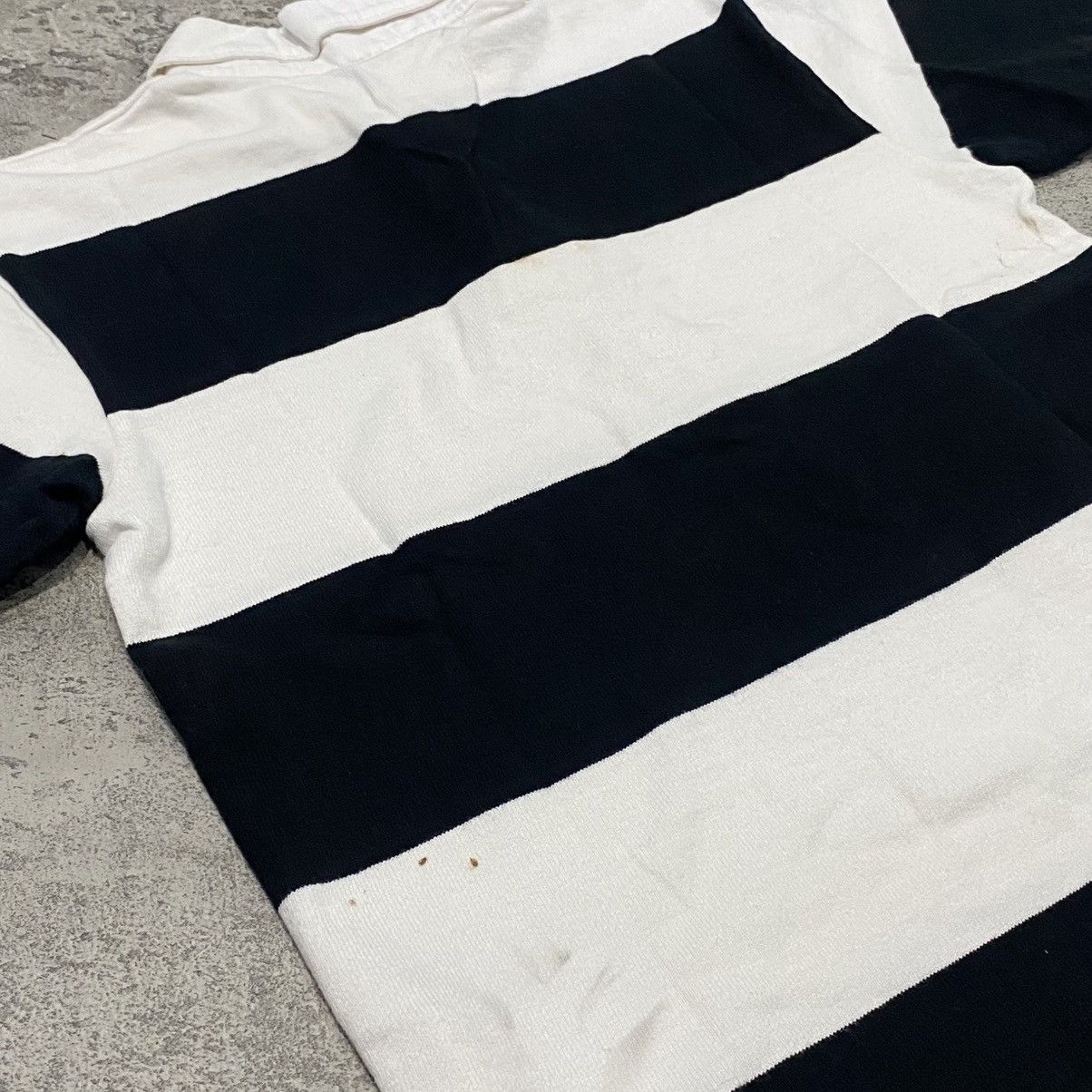 Bape Bape Striped One Point OG Polo Size US XS / EU 42 / 0 - 7 Thumbnail
