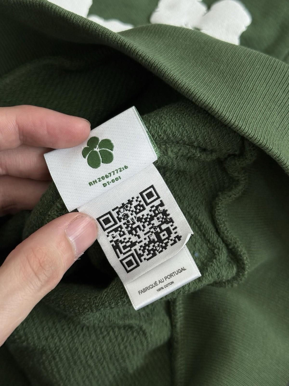 DENIM TEARS Size S - Denim Tears Cotton Wreath Green Zip Up Hoodie 2025 Size US S / EU 44-46 / 1 - 9 Thumbnail