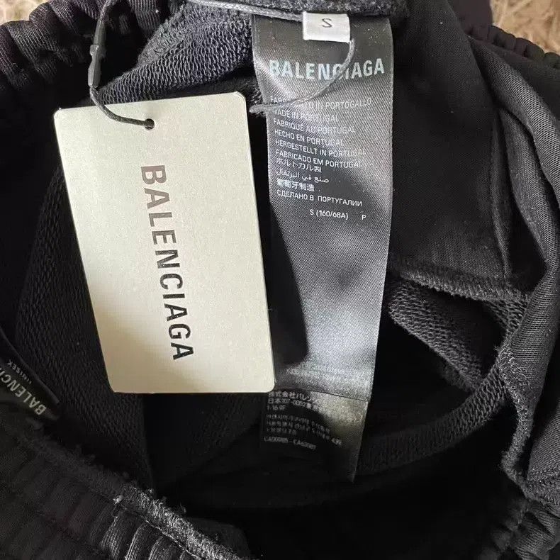 Balenciaga Balenciaga size S Embroidered Logo Baggy Sweatpants Size US 27 - 4 Thumbnail