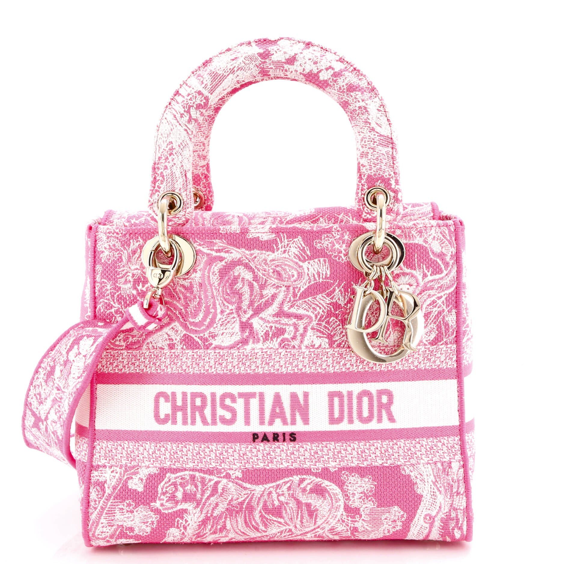 Dior Toile de Jouy Lady D-Lite Bag Size ONE SIZE - 1 Thumbnail