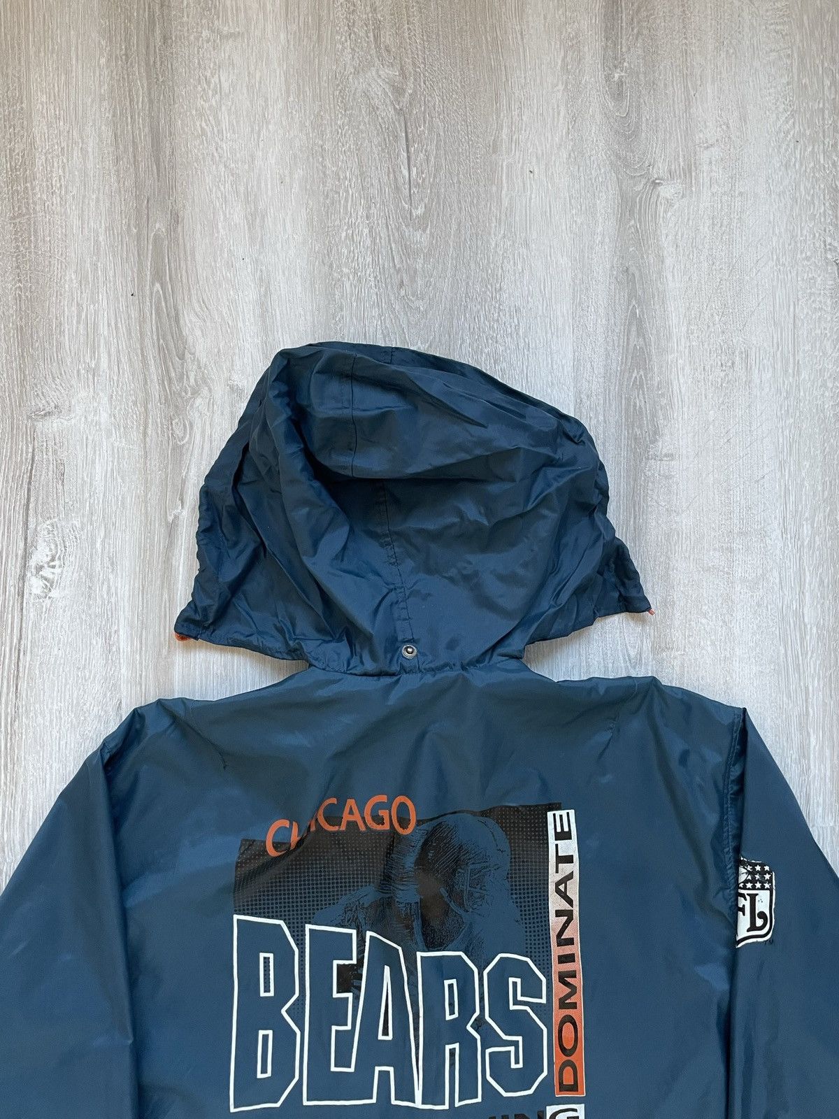 NFL × Vintage Vintage Chicago Bears National Football Conference Jacket Size US XL / EU 56 / 4 - 12 Thumbnail