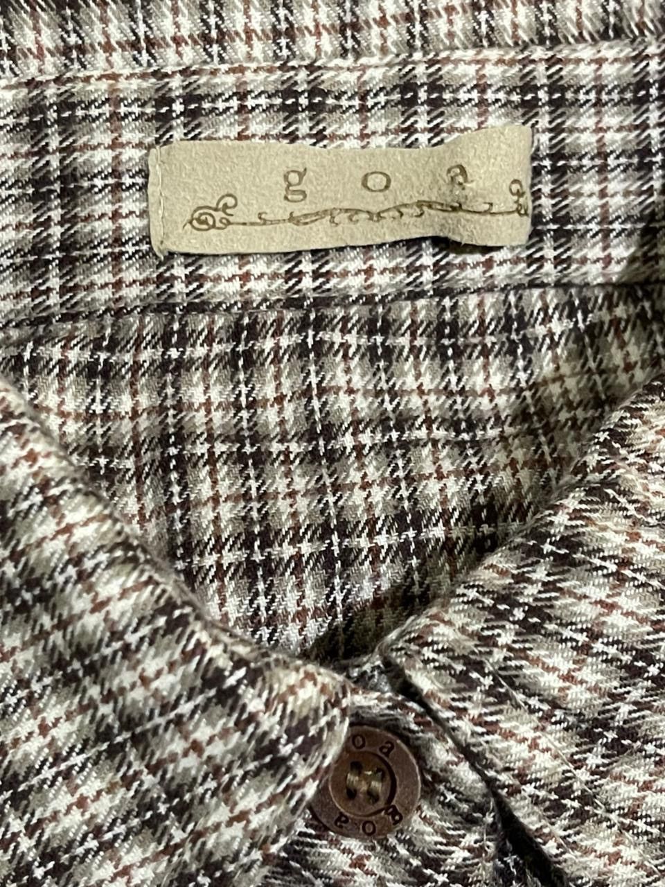 GOA 2000’s GOA Plaid Punk Style Western Shirt Flannel Size US M / EU 48-50 / 2 - 8 Thumbnail