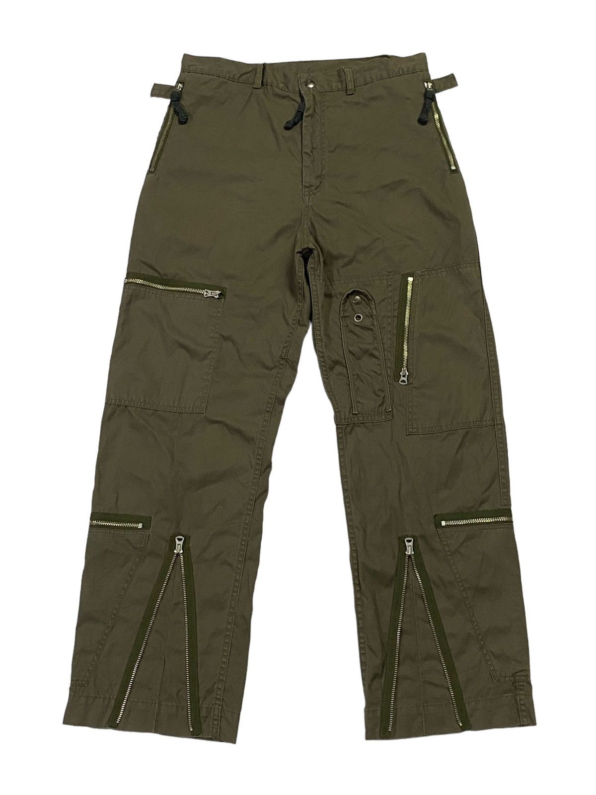 Japanese Brand × Post Overalls Rare💥Post Overalls Synchro Systems Parachute Cargo Pants Size US 33 - 2 Thumbnail