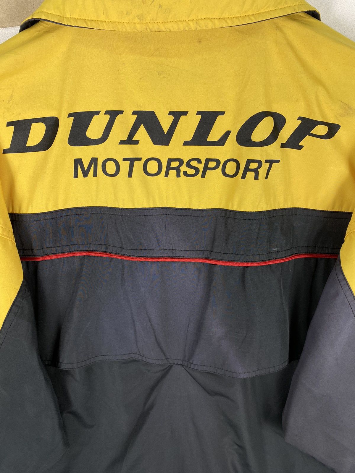 Dunlop Retro Y2k Japan Dunlop Motorsport Staff Jumper Jacket Size US L / EU 52-54 / 3 - 8 Thumbnail