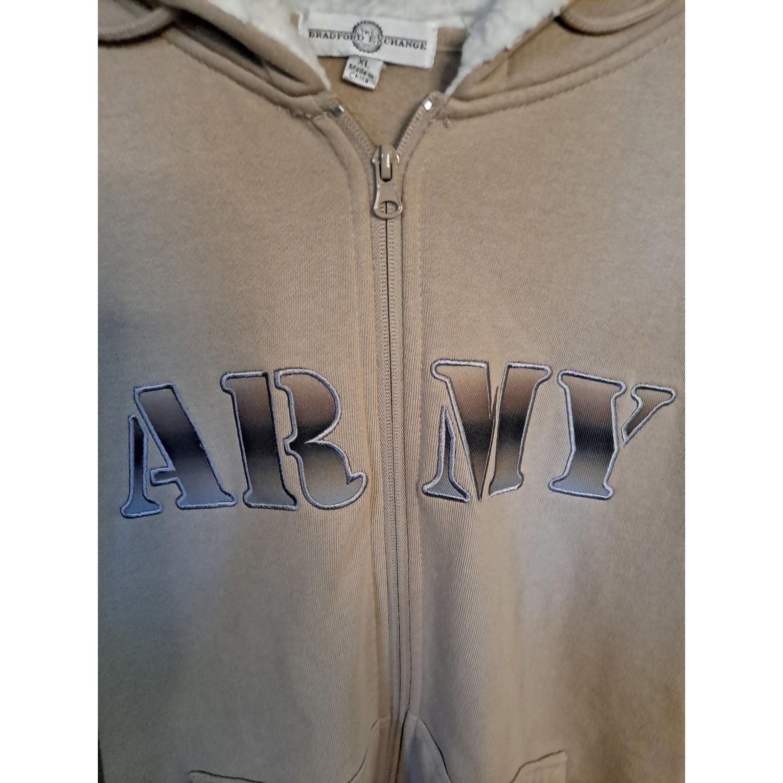 Other Bradford Exchange Army Tan Zip Up Sweatshirt Size XL Size US XL / EU 56 / 4 - 3 Thumbnail