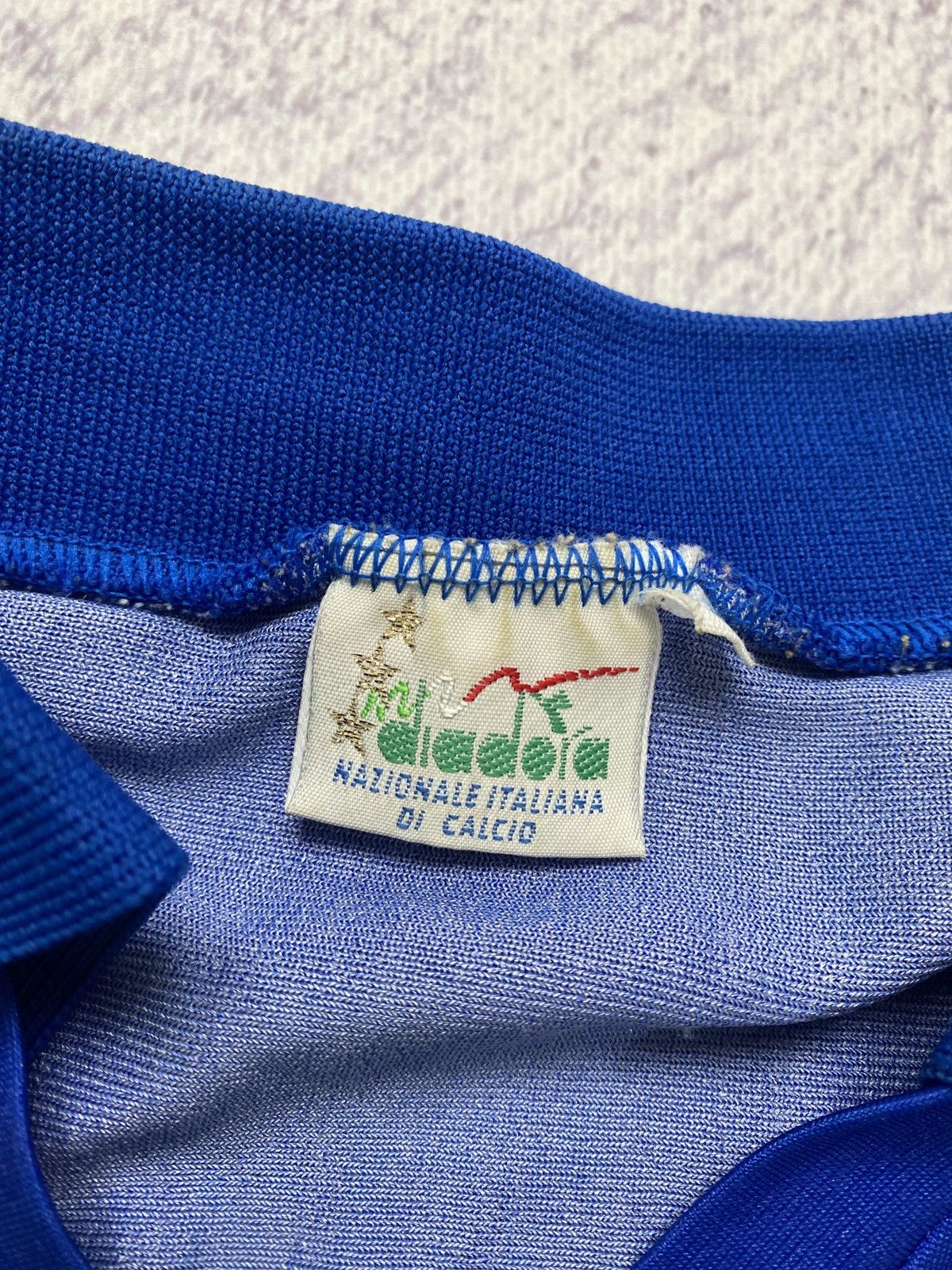 Diadora × Vintage Vintage Diadora Italia 1986 1990 Home Soccer Jersey Size US S / EU 44-46 / 1 - 7 Thumbnail