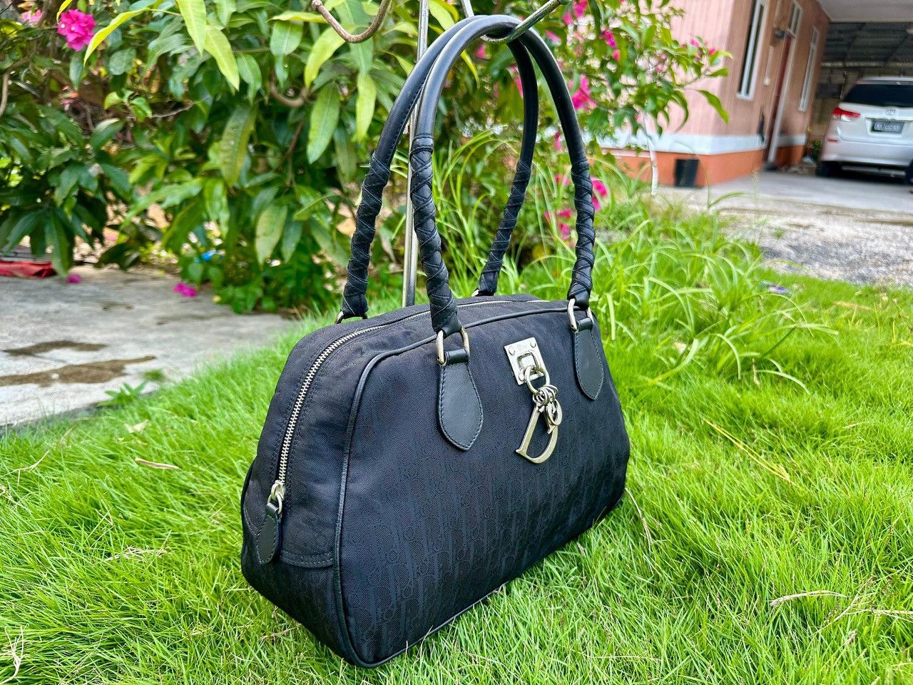Dior Authentic Christian Dior Oblique Shoulder Bag Size ONE SIZE - 2 Thumbnail