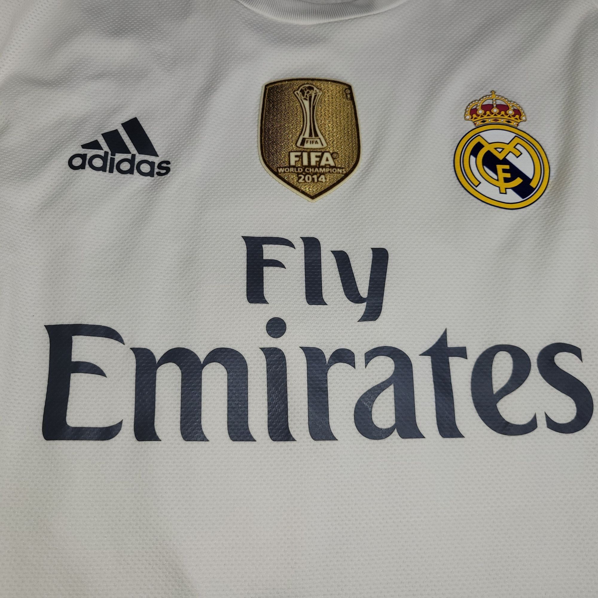 Adidas Benzema Real Madrid 2015 2016 UEFA ADIZERO Soccer Jersey L Size US L / EU 52-54 / 3 - 3 Thumbnail