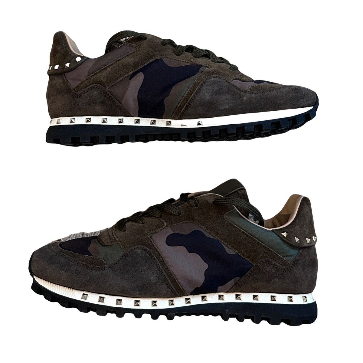 Valentino Valentino low-top camo sneakers Size US 8.5 / EU 41-42 - 4 Thumbnail