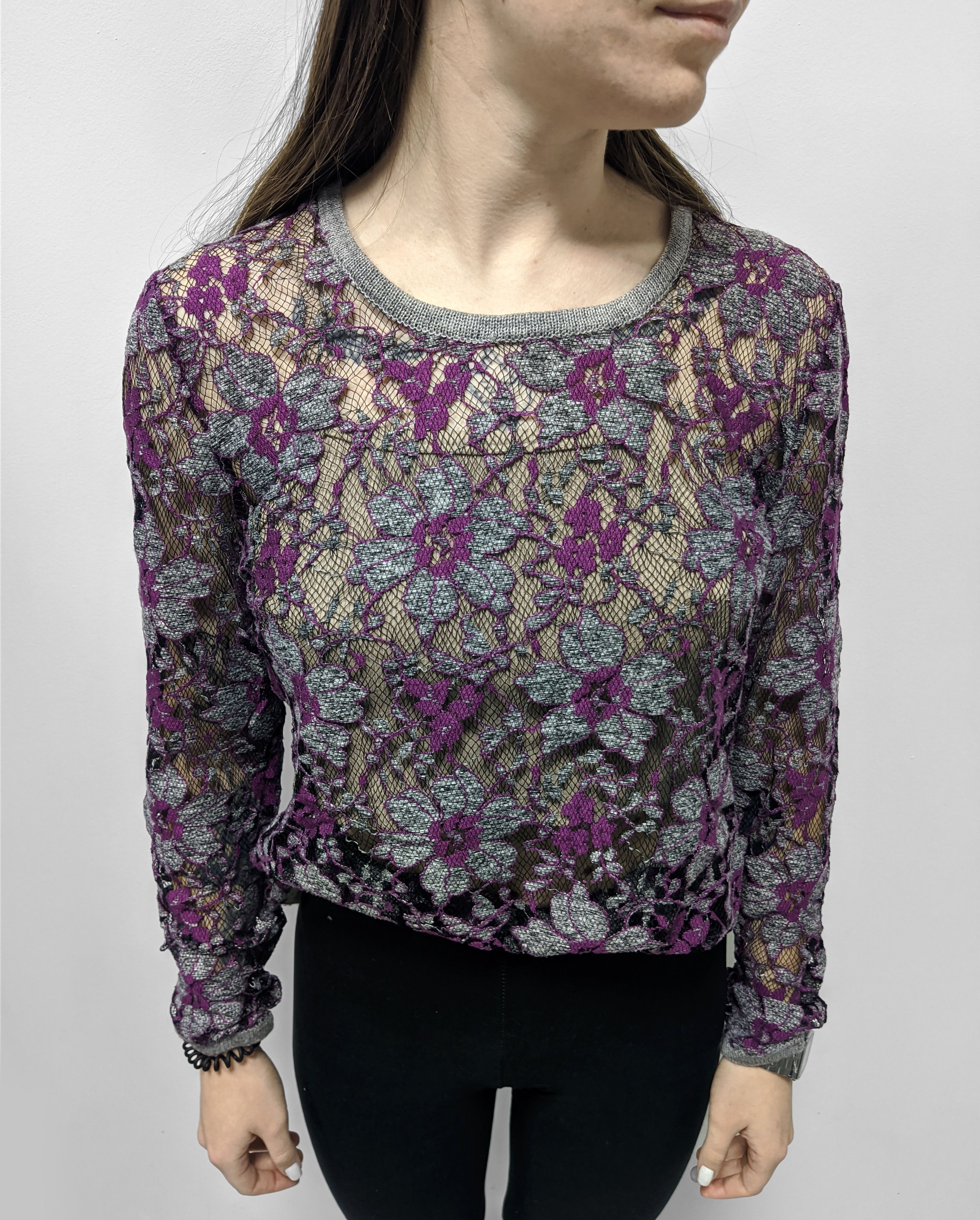Hysteric Glamour vintage japanese floral long sleeve mesh y2k Size M / US 6-8 / IT 42-44 - 3 Thumbnail
