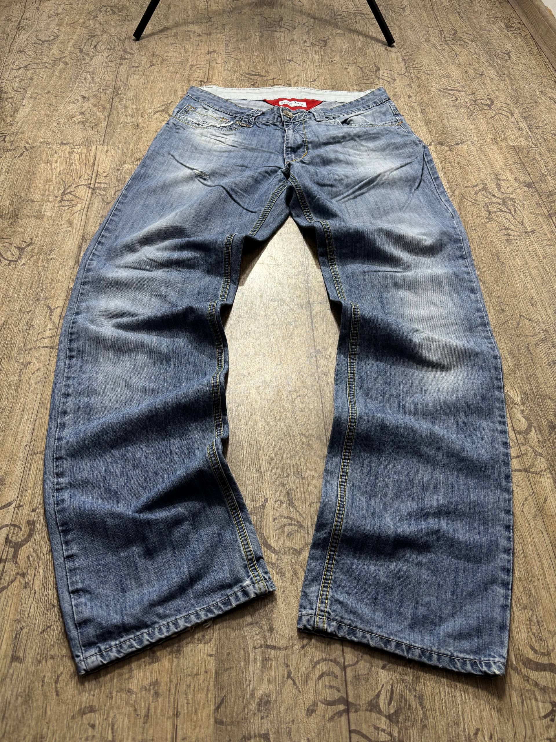 GOSTAR DE FUGA VTG Flare GOA LGB type! Y2K Japan Denim Jeans | Grailed