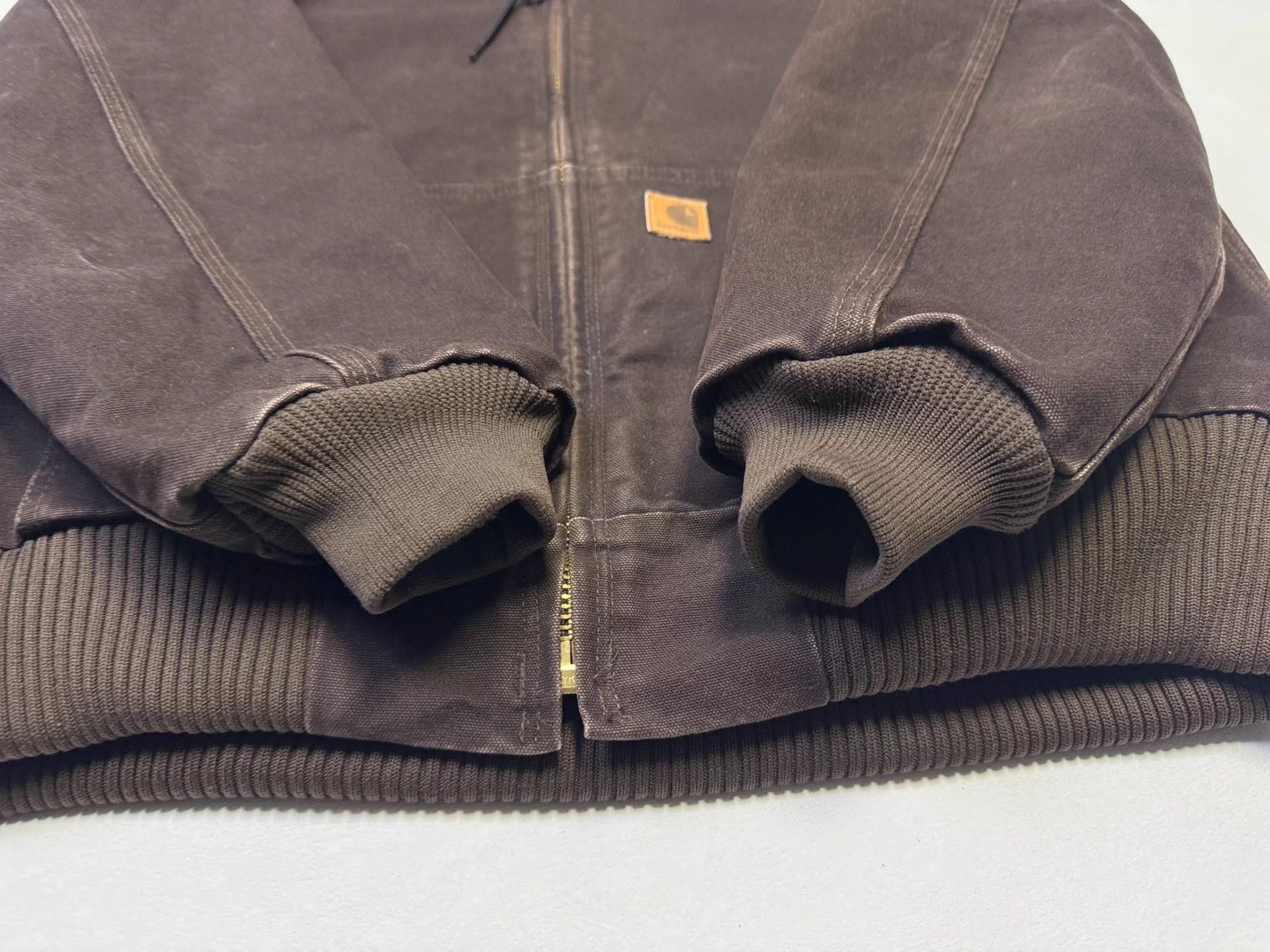 Carhartt Carhartt Main Line J130 Hooded Work Jacket DKB M Size US M / EU 48-50 / 2 - 3 Thumbnail