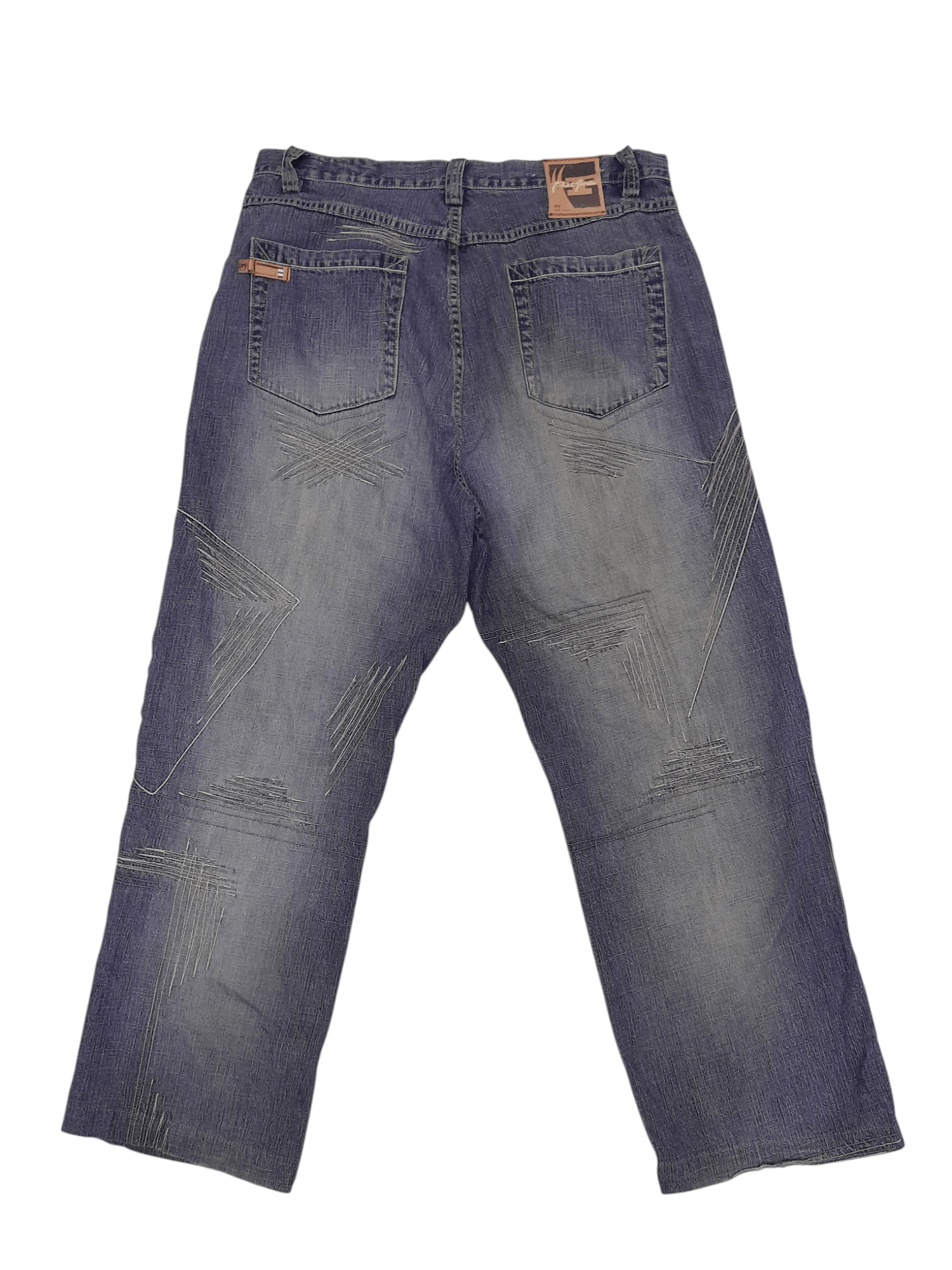 Phat Farm Phat Farm Baggy Denim (F526) Waist 36 Size US 36 / EU 52 - 3 Thumbnail