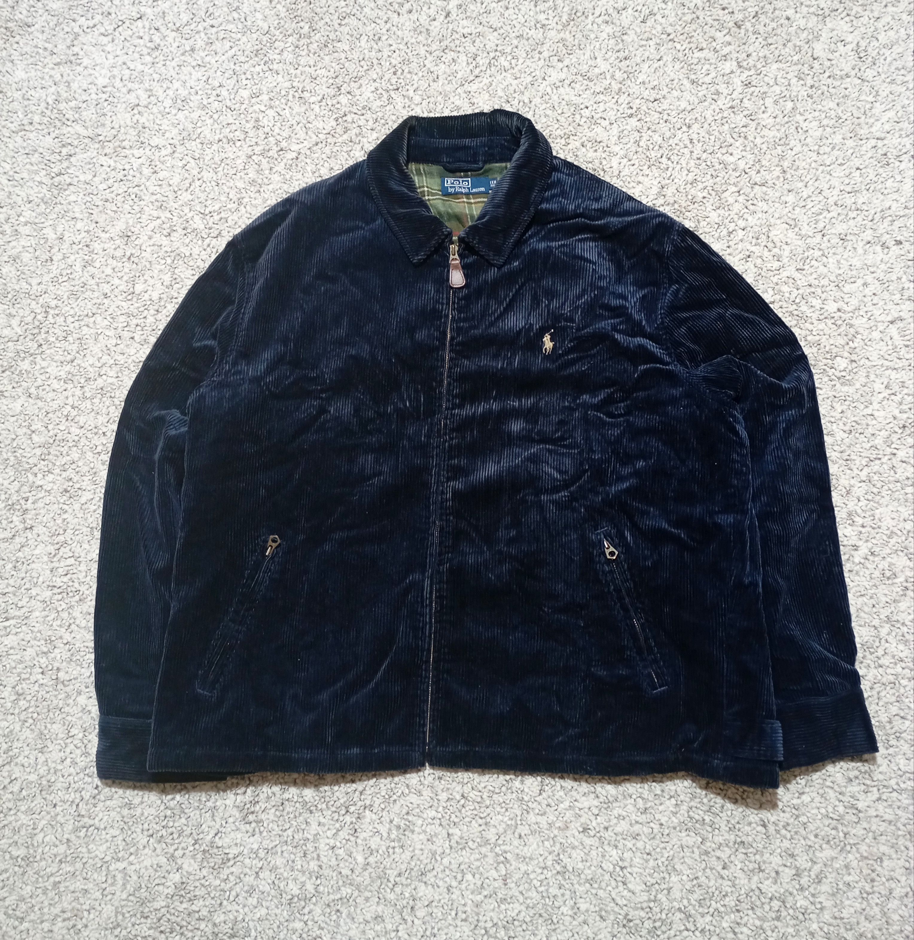 Polo Ralph Lauren Polo Ralph Lauren Vintage Corduroy Bomber Jacket Size US XXL / EU 58 / 5 - 16 Thumbnail