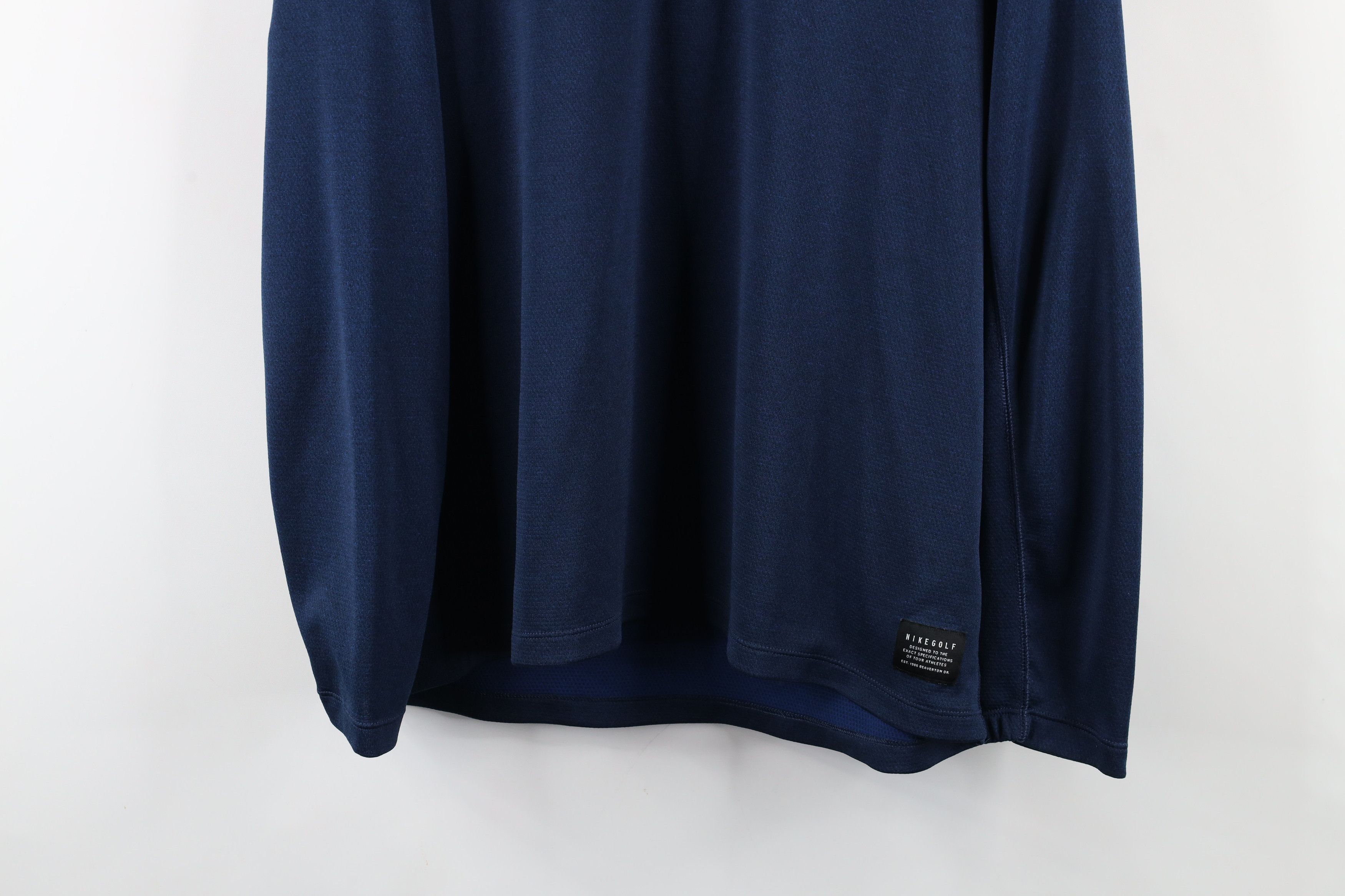 Nike × Vintage Nike Golf Dry Core Cover Up Pullover Jacket Top Blue Black Size US L / EU 52-54 / 3 - 3 Thumbnail