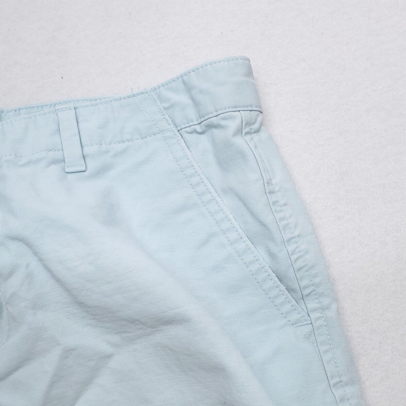 Gap Gap Casual Button Zip Chino Short Shorts Womens Size 00 Blue Size 30" / US 8 / IT 44 - 6 Thumbnail