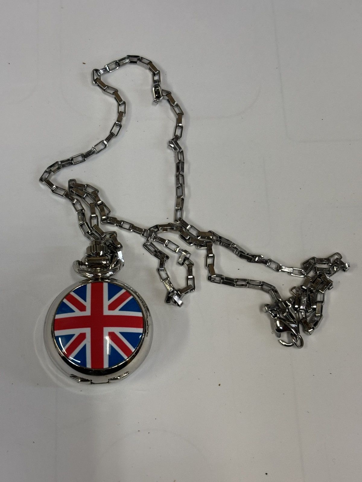 Other Small Pocket watch with chain. New Battery. Size ONE SIZE - 1 Thumbnail