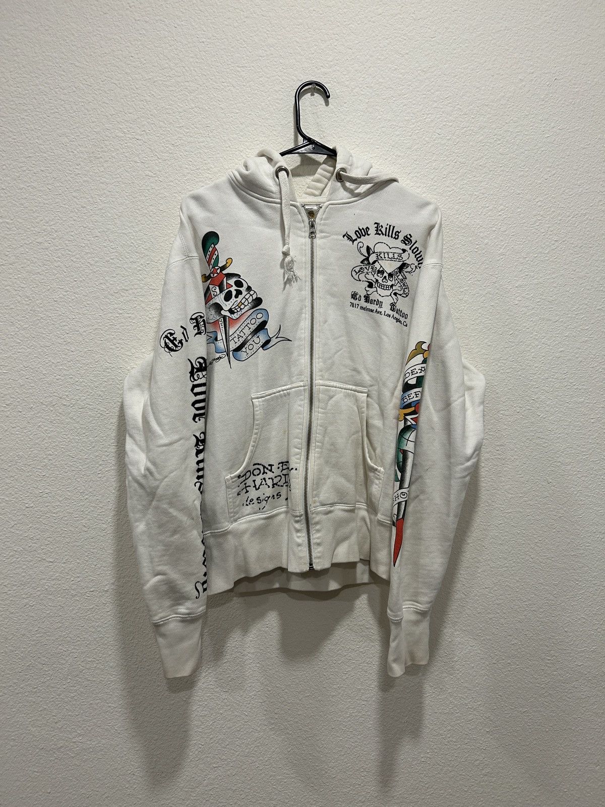 ED HARDY HOODIE MELROSE EXCLUSIVE