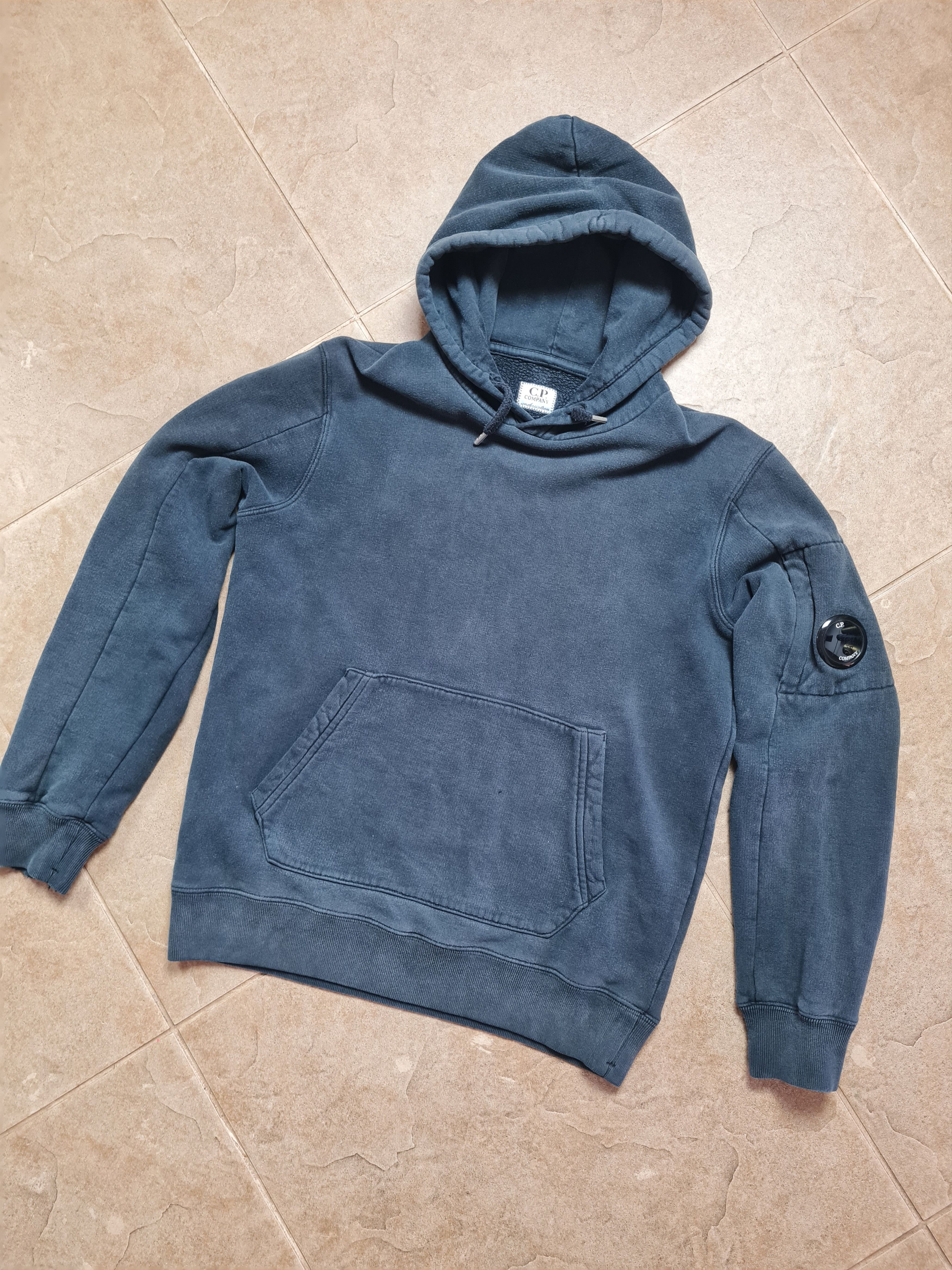 C.P. Company Vintage Hoodie CP Company Sweatshirt Grey With Knitted Hood Size US S / EU 44-46 / 1 - 8 Thumbnail