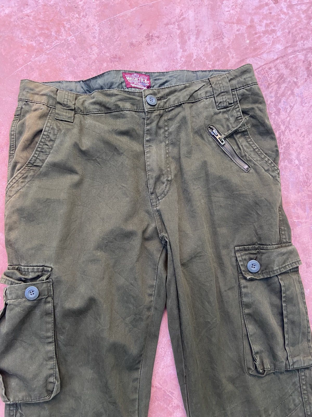 If Six Was Nine 🔥 Matchstick cargo pants #130 Size US 36 / EU 52 - 3 Thumbnail
