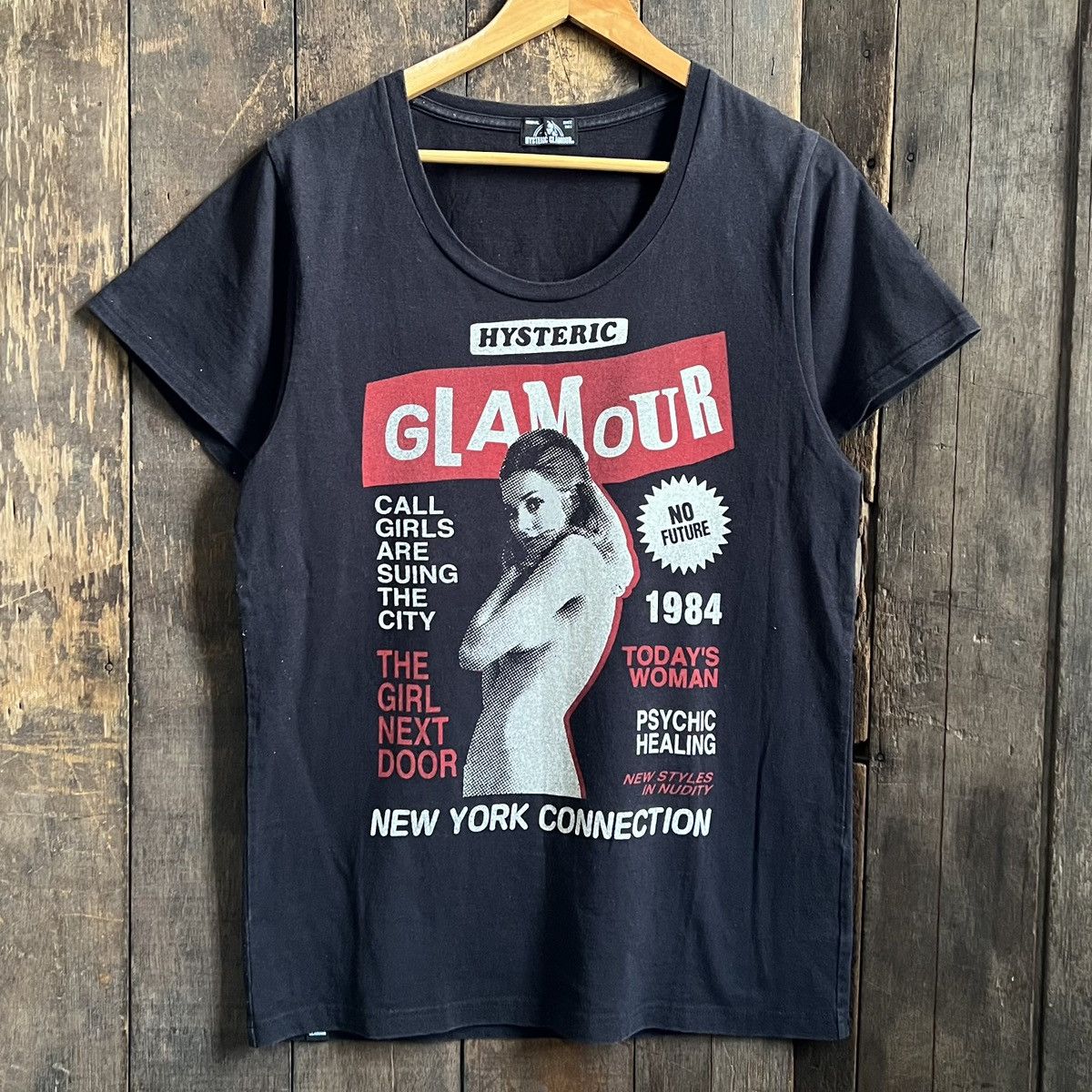 Hysteric Glamour × Japanese Brand Hysteric Glamour Big Logo T- Shirt Size US S / EU 44-46 / 1 - 1 Thumbnail