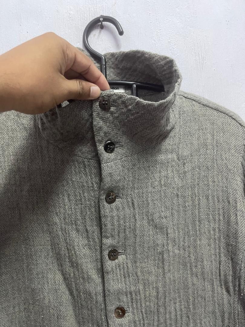 Issey Miyake Issey Miyake by Plantation Wave Style Button Up Shirt Size M / US 6-8 / IT 42-44 - 5 Thumbnail