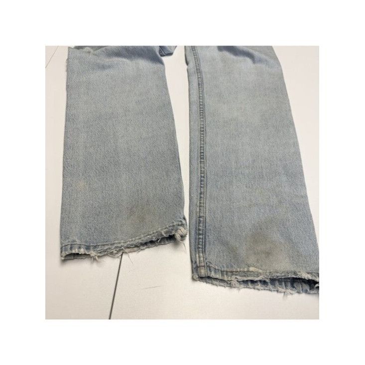 Levi's Vintage 90s Levis 505 Jeans Mens 34x30 (32x29) USA Light Was Size US 34 / EU 50 - 13 Thumbnail