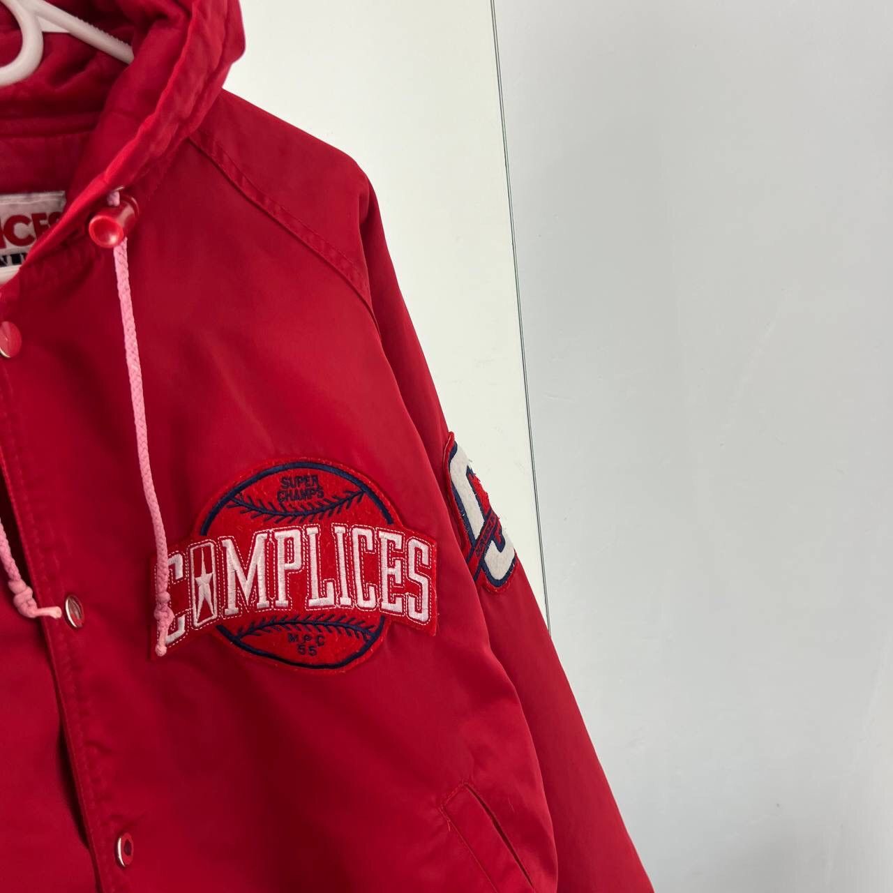 Japanese Brand Baseball Bombers Jacket Japanese Brand Y2k Baggy Fit Size US L / EU 52-54 / 3 - 5 Thumbnail