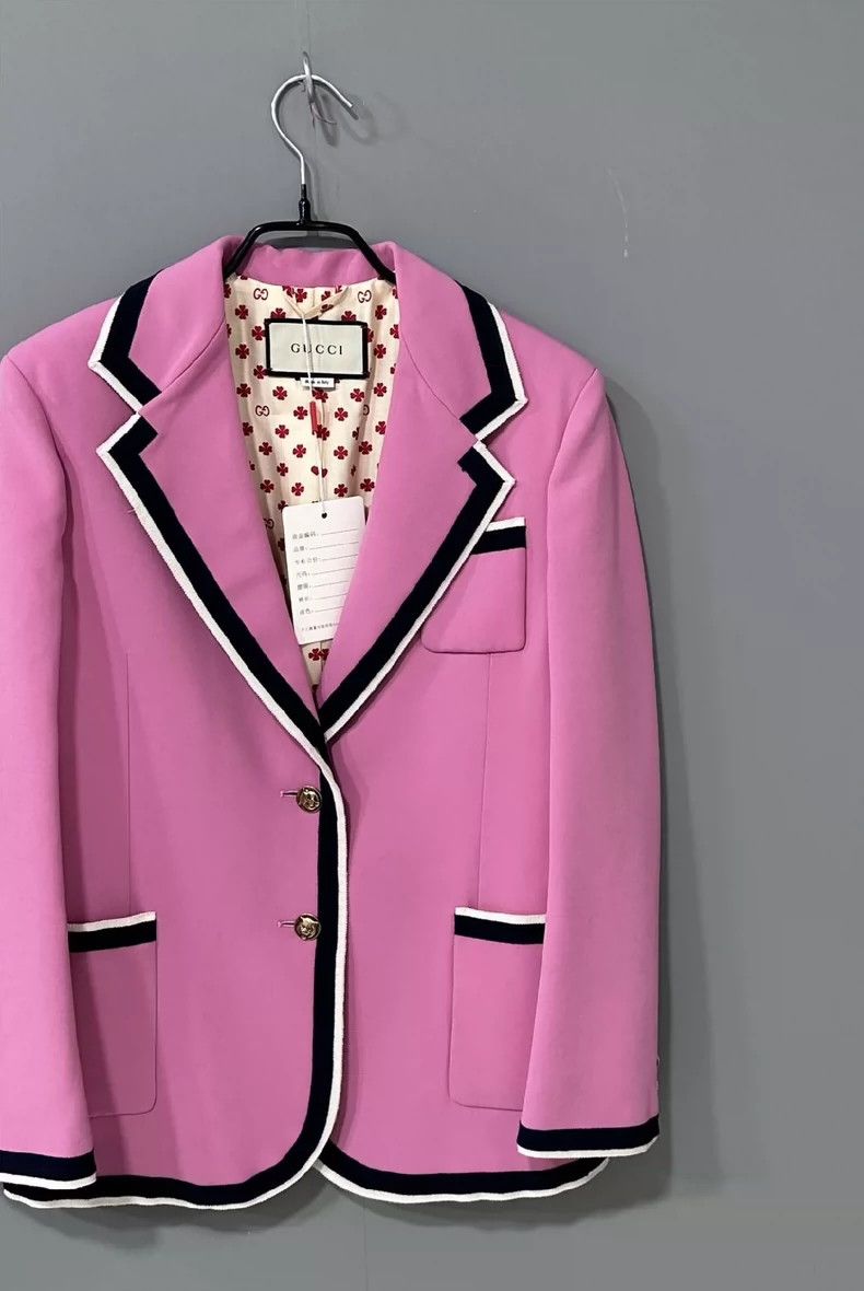 Gucci Gucci Pink retro suit 2501-Nextarrow Size 42R - 3 Thumbnail
