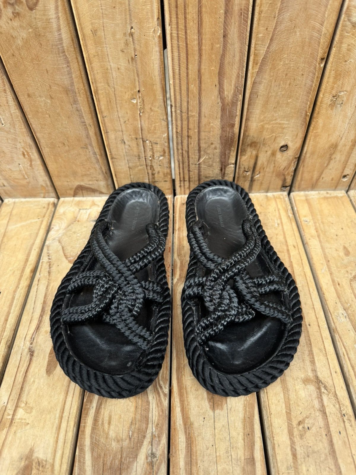 Isabel Marant Isabel Marant black strappy women’s sandals sz EUR 36 USA 6 Size US 6 / IT 36 - 5 Thumbnail