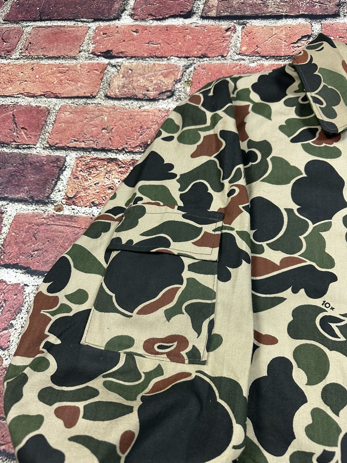 Other Vintage 10x Duck Camo Bomber Jacket Zip Canvas Hunting 90s Size US L / EU 52-54 / 3 - 7 Thumbnail