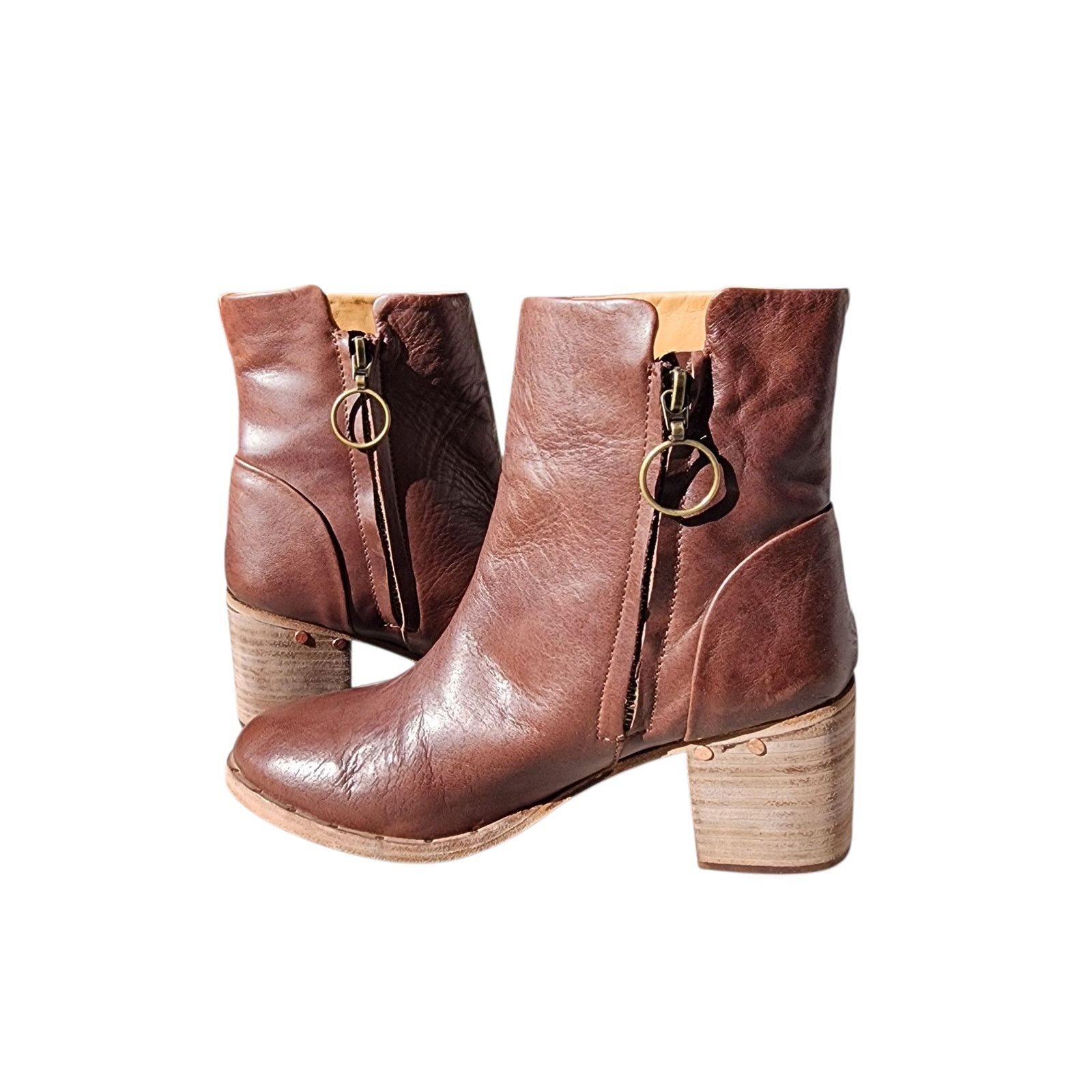 beek Beek Coronet Handcrafted Heeled Ankle Boots 6 Size US 6 / IT 36 - 4 Thumbnail