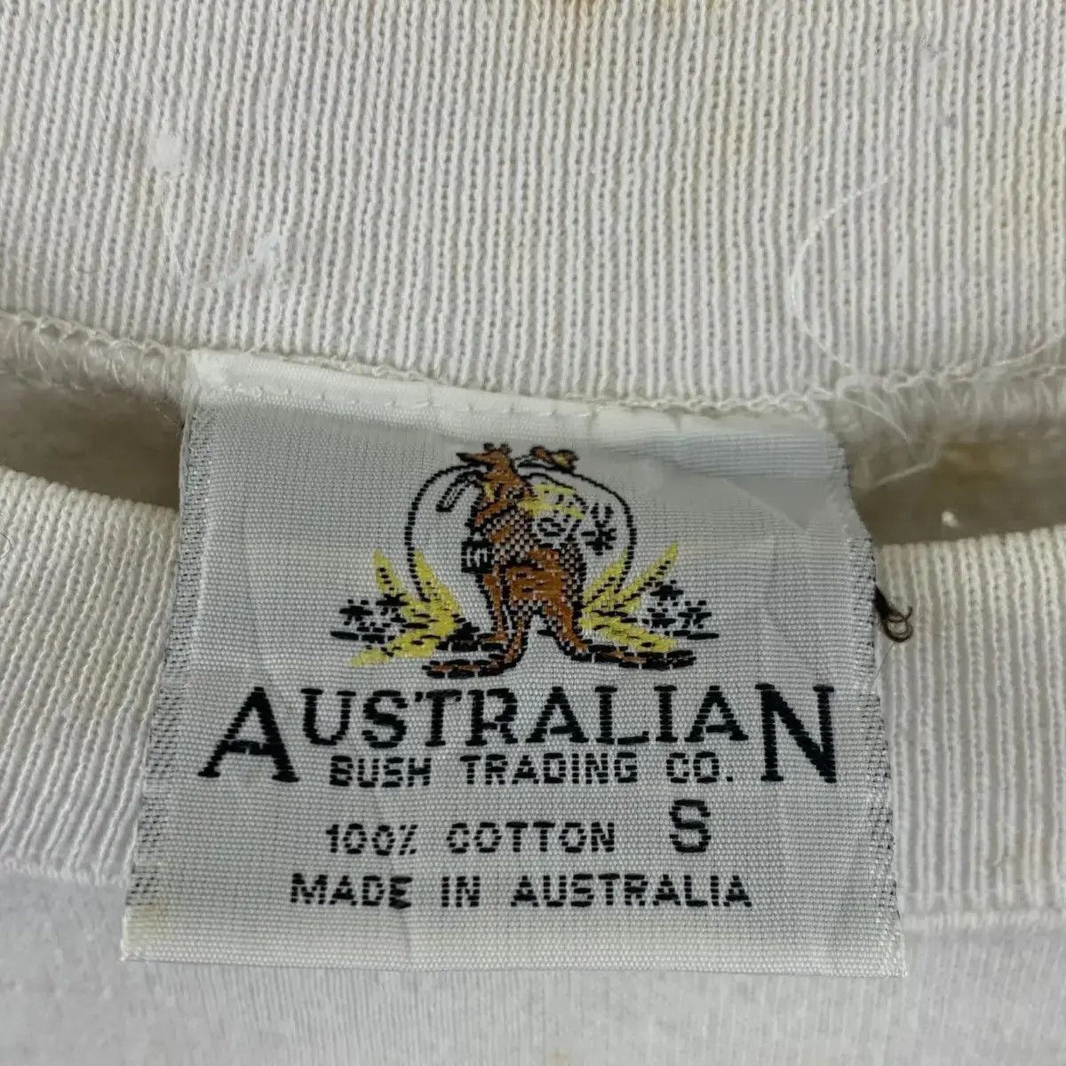 Vintage Vintage 90’ AUSTRALIAN BUSH TRADING Kangaroo Sweatshirt Size S / US 4 / IT 40 - 4 Thumbnail