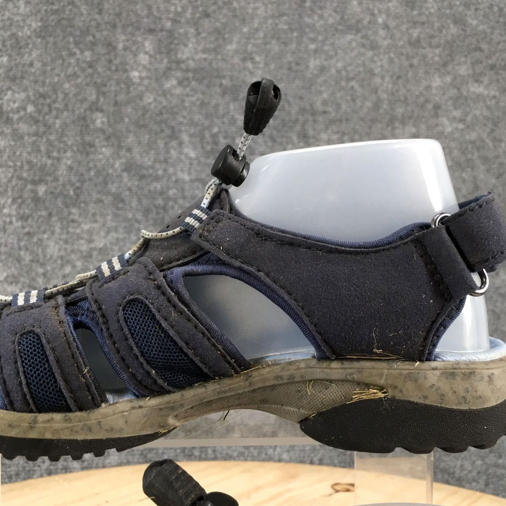 Clarks Clarks Sandals Womens 6.5 M Tuvia Maddee Fisherman Hiking Flats Blue Closed Toe Shoes Size US 7 / IT 37 - 4 Thumbnail