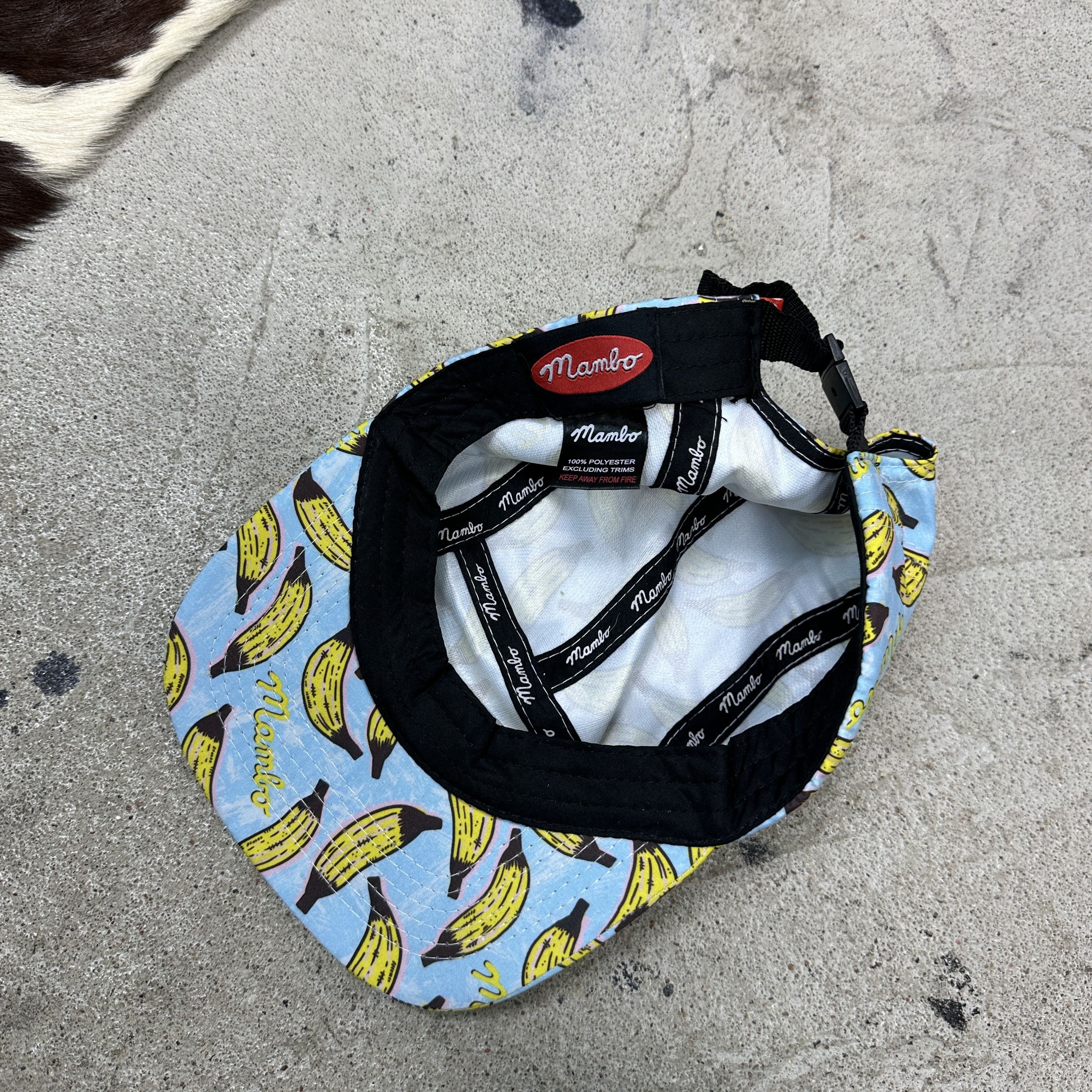 Mambo Vintage Sporty Bananas Mambo Loud Full Cap Y2K Size ONE SIZE - 5 Thumbnail