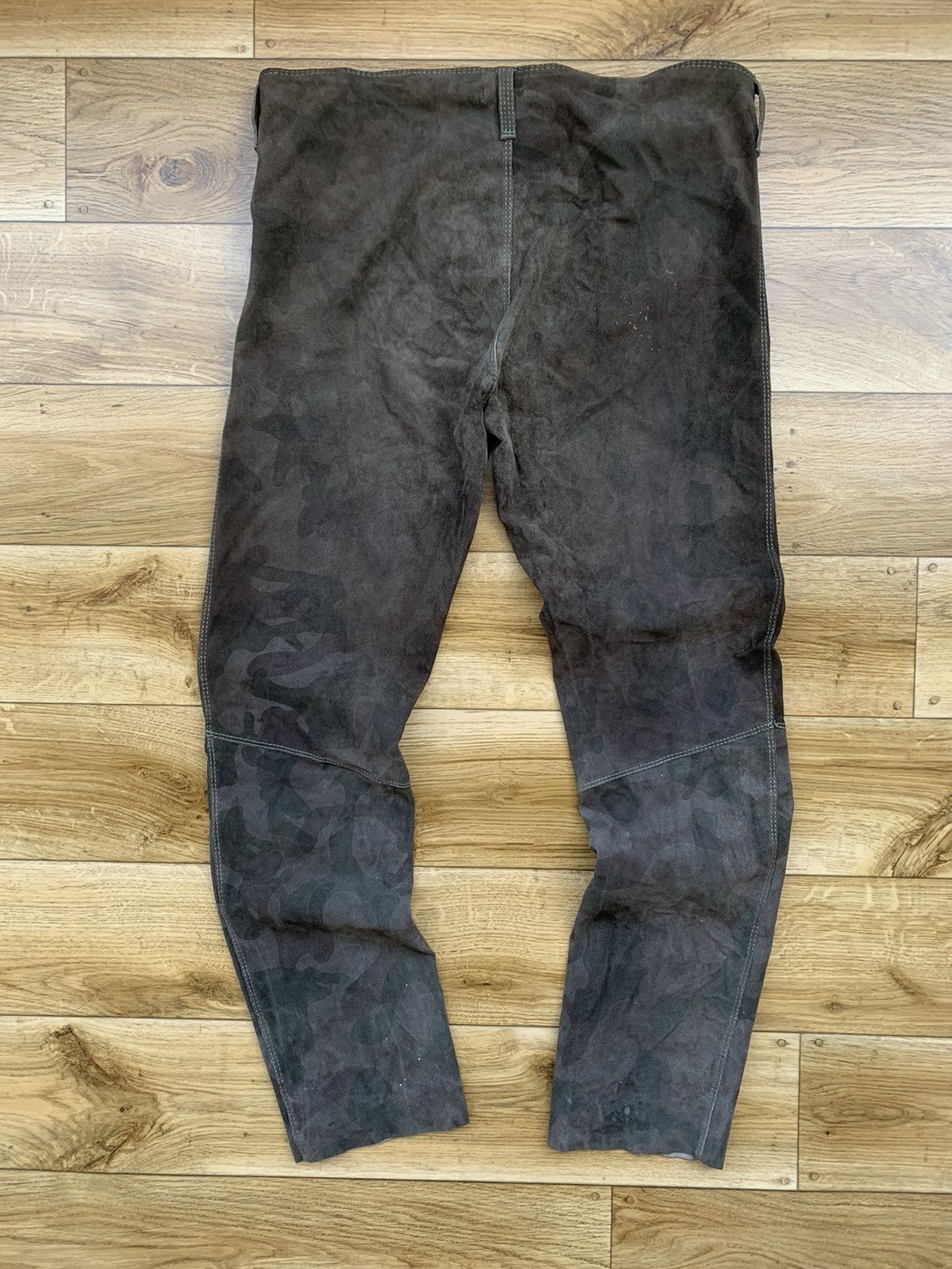 Vintage Leather Pants Italy Design