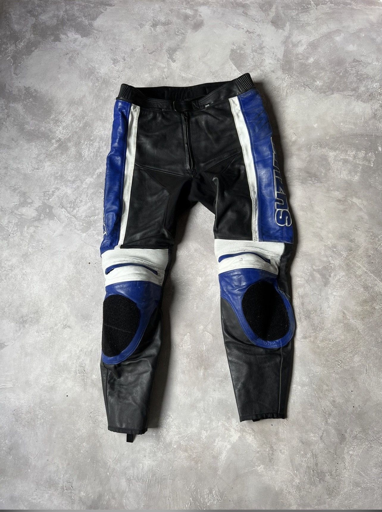 Other Vintage Suzuki Leather Moto Racing Set(jacket+pants) Size US XL / EU 56 / 4 - 14 Thumbnail