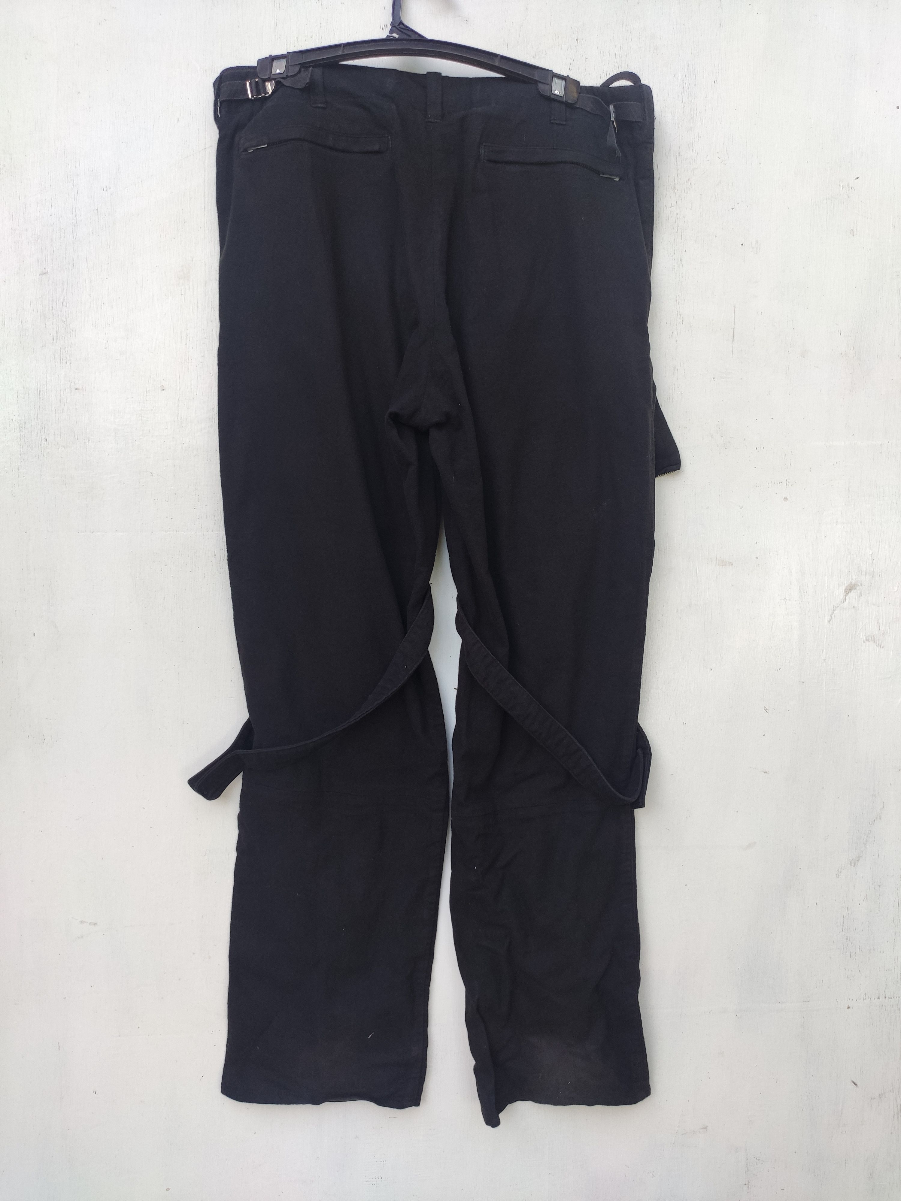Helmut Lang AW 1999 Bondage pants with zipper Pockets and straps Size US 33 - 7 Thumbnail