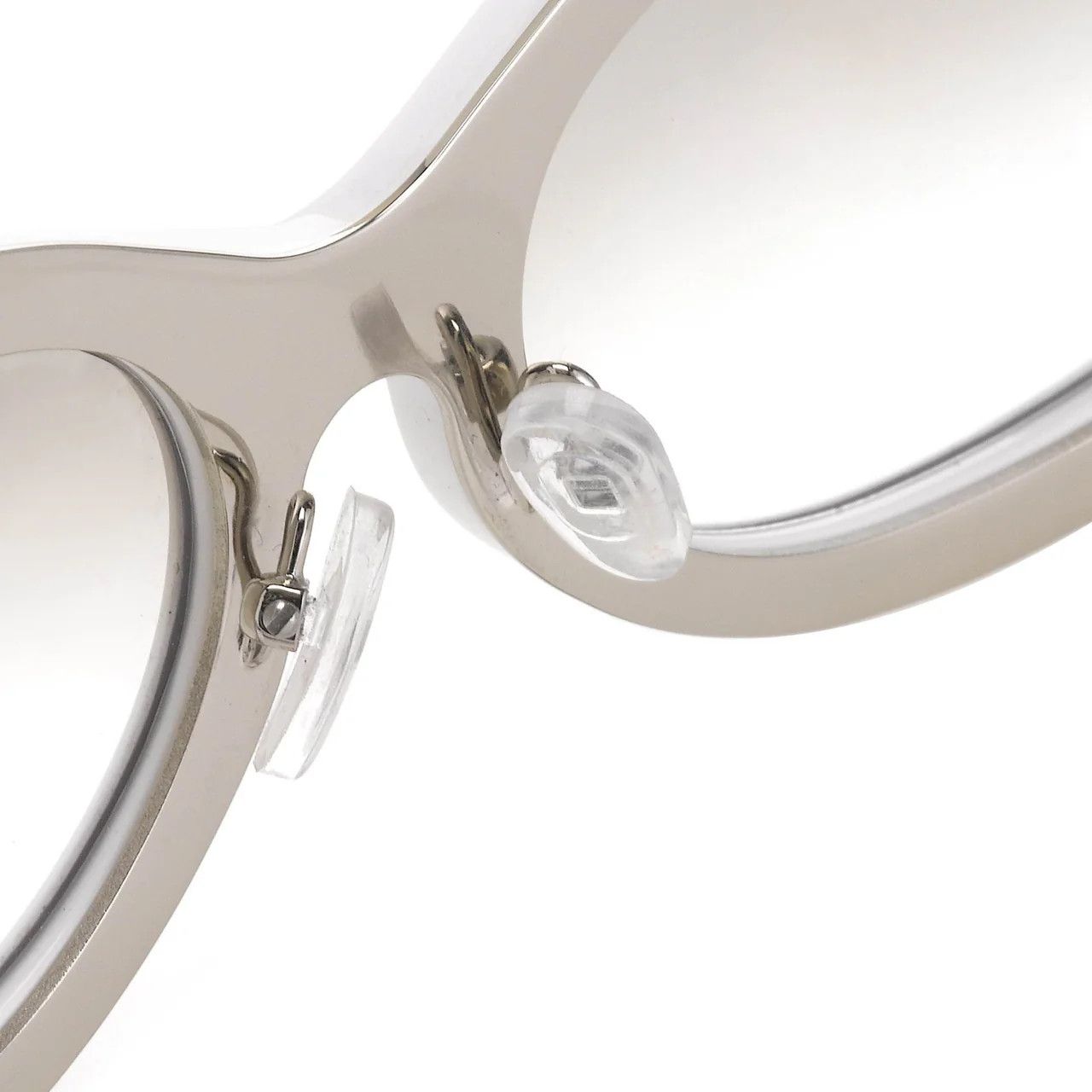 Yohji Yamamoto Yohji Yamamoto Sunglasses Cat Eye White and Clear Size ONE SIZE - 13 Thumbnail